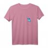 Blauer Gecko T-Shirt mit V-Ausschnitt für Reptilienliebhaber und Gecko-Fans – Lustiges Haustierdesign für Mädchen und Jungen