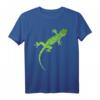 Grüner Gecko Reptilien-Design T-Shirt für Liebhaber der kriechenden Eidechsen, Amphibien und Herpetologie