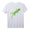 Grüner Gecko Reptilien-Design T-Shirt für Liebhaber der kriechenden Eidechsen, Amphibien und Herpetologie