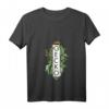 Damen Crested Gecko Lizard Floral Tropical Pattern T-Shirt - Exotisches Reptilien-Design, Geschenkidee für Gecko-Liebhaber