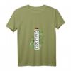 Damen Crested Gecko Lizard Floral Tropical Pattern T-Shirt - Exotisches Reptilien-Design, Geschenkidee für Gecko-Liebhaber