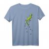 Für Echsen & Reptilien Fans Kletternder Salamander Gecko T-Shirt - Perfekt für Reptilienliebhaber & Terrarien-Enthusiasten