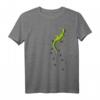 Für Echsen & Reptilien Fans Kletternder Salamander Gecko T-Shirt - Perfekt für Reptilienliebhaber & Terrarien-Enthusiasten