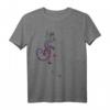Dot Painting Ethnological Running Gecko II T-Shirt - Blickfang für Reptilien- und Ethno-Fans, perfekt als Geschenk für besondere Tage und Freizeit