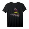Rainbow Color DJ Bearded Dragons Reptilien T-Shirt - Perfekt für Reptilien- und Musikliebhaber, ideal als Geschenk für Geburtstag, Mutter oder Vater