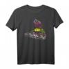 Rainbow Color DJ Bearded Dragons Reptilien T-Shirt - Perfekt für Reptilien- und Musikliebhaber, ideal als Geschenk für Geburtstag, Mutter oder Vater