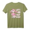 Let's go out now Pudel Shirt – Lustiges Geschenk für Pudelliebhaber, Hundemamas & Gassi-Geher