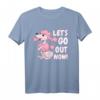 Let's go out now Pudel Shirt – Lustiges Geschenk für Pudelliebhaber, Hundemamas & Gassi-Geher