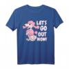 Let's go out now Pudel Shirt – Lustiges Geschenk für Pudelliebhaber, Hundemamas & Gassi-Geher