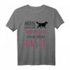 Gassi gehen Therapie Spruch Hund - Lustiges Hundeliebe Haustier T-Shirt für Hundehalter, Hundeliebhaber & Gassi Geher als Geschenk