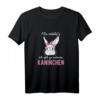 Mir reichts ich geh zu meinen Kaninchen - Lustiges Hasen Gesicht T-Shirt für Kaninchenbesitzer, Tierliebhaber & Häschen-Fans