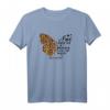 Schmetterling Gepard Druck Christliches Bibelvers Jeremiah 29:11 T-Shirt - Inspirierende religiöse Damenmode für Glaube, Hoffnung & Liebe