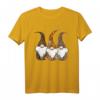 3 Nordic Gnome Animal Print T-Shirts mit Leopard, Gepard & Tiger Streifen - Skandinavischer Gnome mit Dschungel-Twist