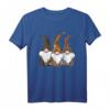 3 Nordic Gnome Animal Print T-Shirts mit Leopard, Gepard & Tiger Streifen - Skandinavischer Gnome mit Dschungel-Twist