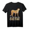 Just a girl who loves Cheetahs - Gepard T-Shirt für Mädchen und Jungen, Klassisch geschnitten, ideal als Geschenk für Tierliebhaber