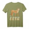 Just a girl who loves Cheetahs - Gepard T-Shirt für Mädchen und Jungen, Klassisch geschnitten, ideal als Geschenk für Tierliebhaber