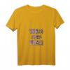 Damen Leoparden Muster Wild And Free Leo Style T-Shirt mit V-Ausschnitt – Perfekt für Festival, Urlaub & als Geschenk für Töchter, Mütter & Freundinnen