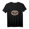 Damen Leopardent-Shirt mit Kussmund und Gepard Muster – Perfektes Tiermuster Geschenk für Safari- und Wildkatzenliebhaber