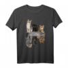 Katzen und Tiermotive T-Shirt mit Puma, Gepard & Tiger - Reflektierendes Kunstwerk für Tierfreunde