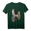 Katzen und Tiermotive T-Shirt mit Puma, Gepard & Tiger - Reflektierendes Kunstwerk für Tierfreunde