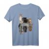 Katzen und Tiermotive T-Shirt mit Puma, Gepard & Tiger - Reflektierendes Kunstwerk für Tierfreunde