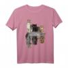 Katzen und Tiermotive T-Shirt mit Puma, Gepard & Tiger - Reflektierendes Kunstwerk für Tierfreunde