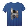 Katzen und Tiermotive T-Shirt mit Puma, Gepard & Tiger - Reflektierendes Kunstwerk für Tierfreunde