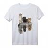 Katzen und Tiermotive T-Shirt mit Puma, Gepard & Tiger - Reflektierendes Kunstwerk für Tierfreunde