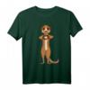 Erdmännchen Liebe Kinder Mädchen Damen T-Shirt – Lustiges Tiermotiv für Halloween, Weihnachten & Geburtstag für Kinder und Tierliebhaber