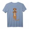 Erdmännchen Liebe Kinder Mädchen Damen T-Shirt – Lustiges Tiermotiv für Halloween, Weihnachten & Geburtstag für Kinder und Tierliebhaber