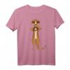 Erdmännchen Liebe Kinder Mädchen Damen T-Shirt – Lustiges Tiermotiv für Halloween, Weihnachten & Geburtstag für Kinder und Tierliebhaber