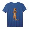 Erdmännchen Liebe Kinder Mädchen Damen T-Shirt – Lustiges Tiermotiv für Halloween, Weihnachten & Geburtstag für Kinder und Tierliebhaber