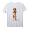 Erdmännchen Liebe Kinder Mädchen Damen T-Shirt – Lustiges Tiermotiv für Halloween, Weihnachten & Geburtstag für Kinder und Tierliebhaber