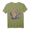 Leopard Tiger Auge Pfote Tier Katze Gepard Löwe T-Shirt – Perfekt für Wildtier- und Safari-Fans, Geburtstags- & Weihnachtsgeschenk
