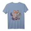 Leopard Tiger Auge Pfote Tier Katze Gepard Löwe T-Shirt – Perfekt für Wildtier- und Safari-Fans, Geburtstags- & Weihnachtsgeschenk