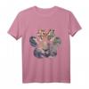 Leopard Tiger Auge Pfote Tier Katze Gepard Löwe T-Shirt – Perfekt für Wildtier- und Safari-Fans, Geburtstags- & Weihnachtsgeschenk