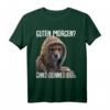 Guten Morgen Ganz Dünnes Eis - Humorvolles Kaffee Gepard T-Shirt für Morgenmuffel, Kaffeeliebhaber & Tierfans
