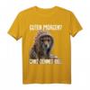 Guten Morgen Ganz Dünnes Eis - Humorvolles Kaffee Gepard T-Shirt für Morgenmuffel, Kaffeeliebhaber & Tierfans