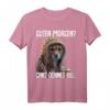 Guten Morgen Ganz Dünnes Eis - Humorvolles Kaffee Gepard T-Shirt für Morgenmuffel, Kaffeeliebhaber & Tierfans