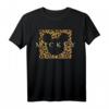 HapFrog Mickey Mouse T-Shirt in Gold mit Geparden-Druck - Lizenzierte Geburtstagsbekleidung
