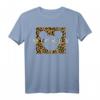 HapFrog Mickey Mouse T-Shirt in Gold mit Geparden-Druck - Lizenzierte Geburtstagsbekleidung