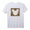 HapFrog Mickey Mouse T-Shirt in Gold mit Geparden-Druck - Lizenzierte Geburtstagsbekleidung