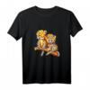 Buntes Geparden Raubkatzen Afrika Katzen T-Shirt - Klassisch geschnitten, Tierliebhaber Mode
