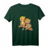 Buntes Geparden Raubkatzen Afrika Katzen T-Shirt - Klassisch geschnitten, Tierliebhaber Mode