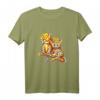 Buntes Geparden Raubkatzen Afrika Katzen T-Shirt - Klassisch geschnitten, Tierliebhaber Mode