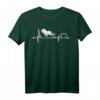Gepard Herzschlag Tiermotiv T-Shirt – Perfektes Geschenk für Kinder, Frauen & Männer zu Vatertag, Muttertag, Geburtstag & Weihnachten