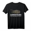 Dauerfeuer Nein das macht man nicht - Sarkastisches Panzer T-Shirt für Panzersoldaten & Panzerfans, perfekt als humorvolles Geschenk
