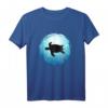 Schildkröte im blauen Ozean - Tauchen, Apnoe & Meer Taucher Design T-Shirt für Wassersportfans und Meerliebhaber