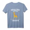 Mein Menschen Kostüm Bin ich eine Giraffe Halloween Outfit T-Shirt – Lustiges Tierkostüm für Damen und Herren