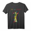 Be Yourself - Buntes Giraffen-Selbstvertrauen T-Shirt für Mut, Individualität und Selbstliebe